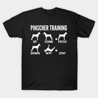 Pinscher Training German Pinscher Tricks T-Shirt